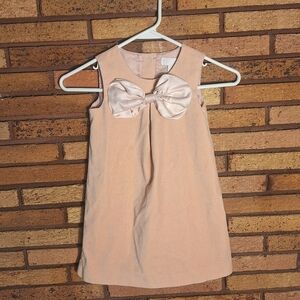 Camilla 4T Pink Bow Sleeveless Dress
